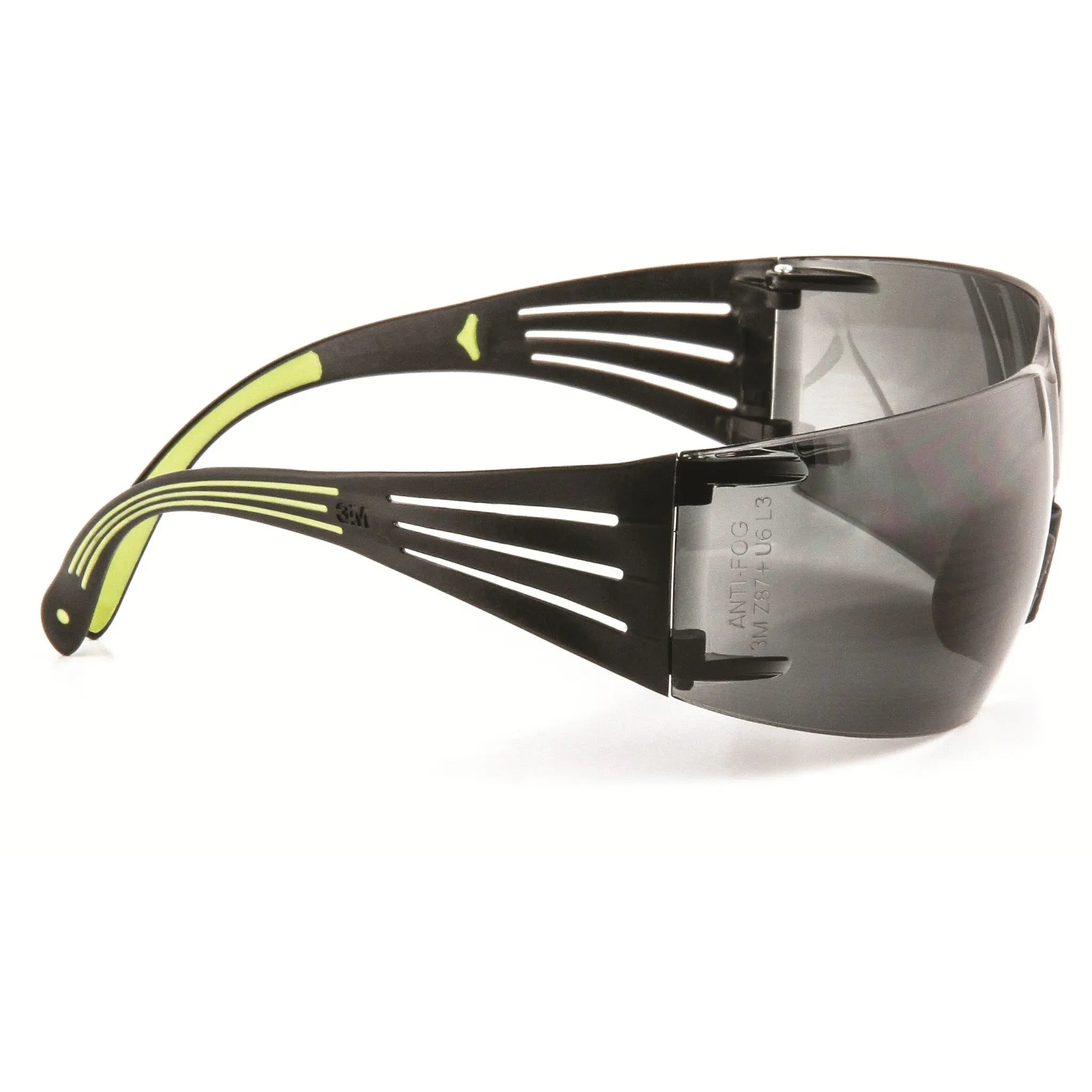 3M SF402AF SecureFit Protective Eyewear, Gray Anti-Fog Lens, Case of 20