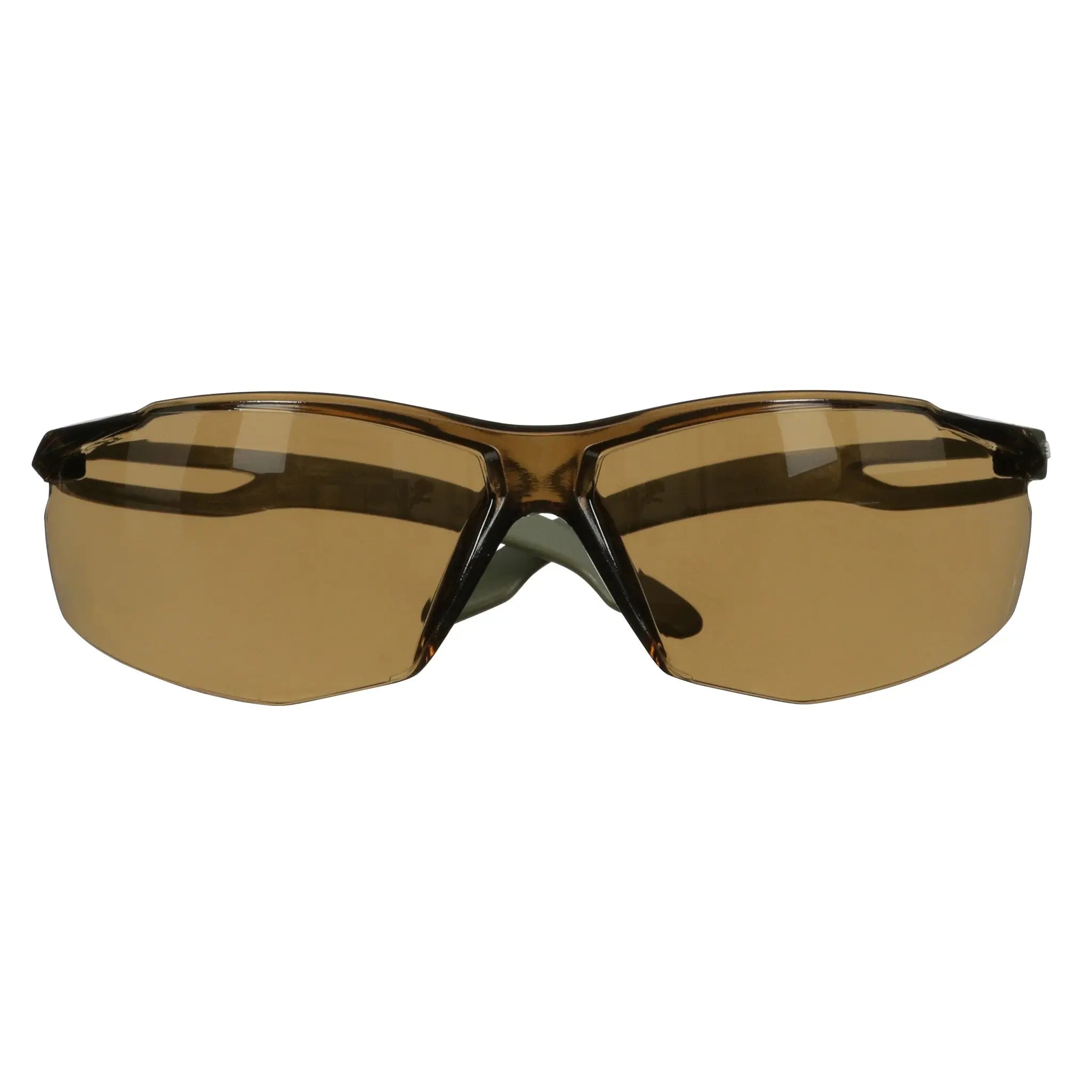 3M SecureFit 500 Series SF505SGAF-DGR, Olive Green, Scotchgard Anti-Fog Coating, Brown AF-AS Lens, 20 ea/Case