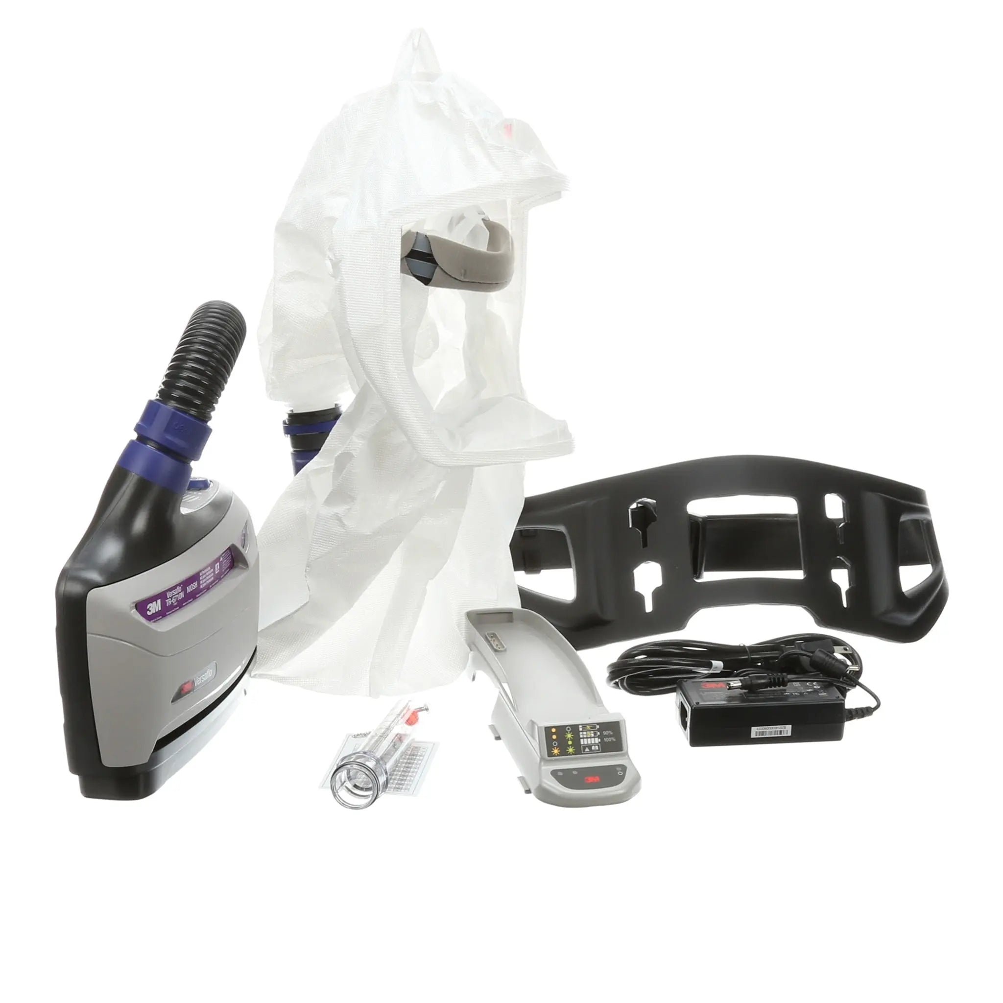 3M TR-600-ECK Versaflo Easy Clean PAPR Kit, White, 1 Each