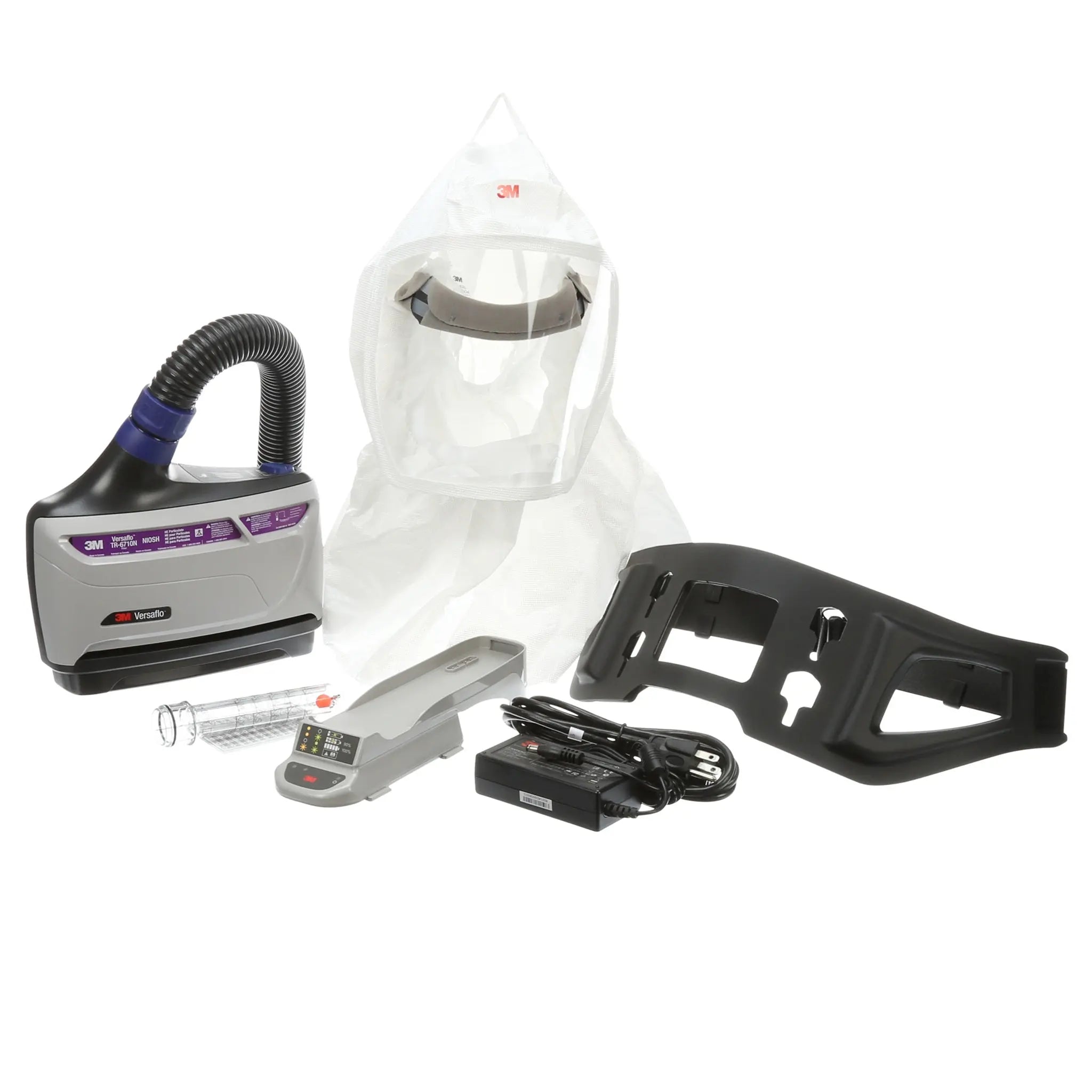 3M TR-600-ECK Versaflo Easy Clean PAPR Kit, White, 1 Each