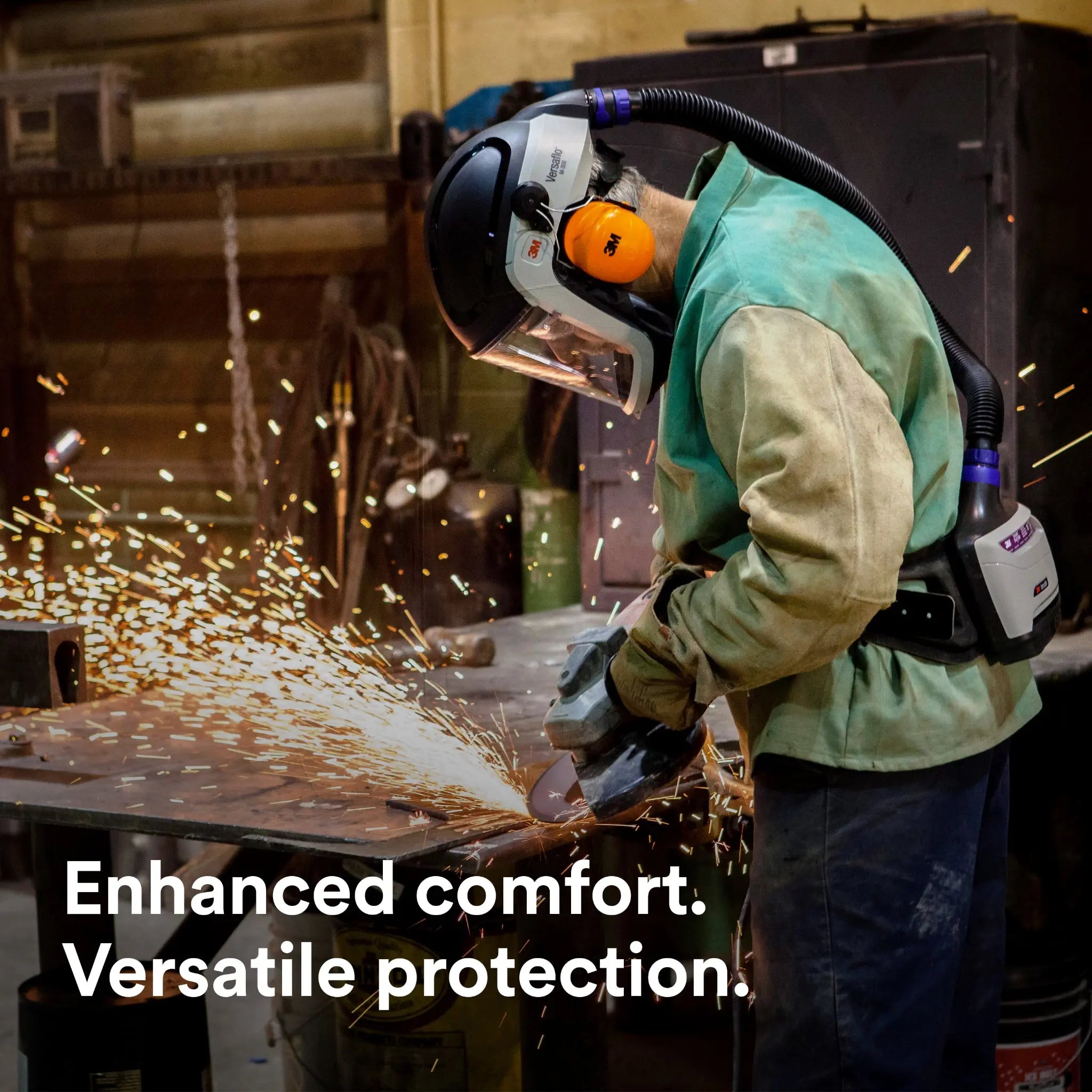 3M TR-600-HIK Versaflo Heavy Industry PAPR Kit, Gray, Universal, Lifestyle