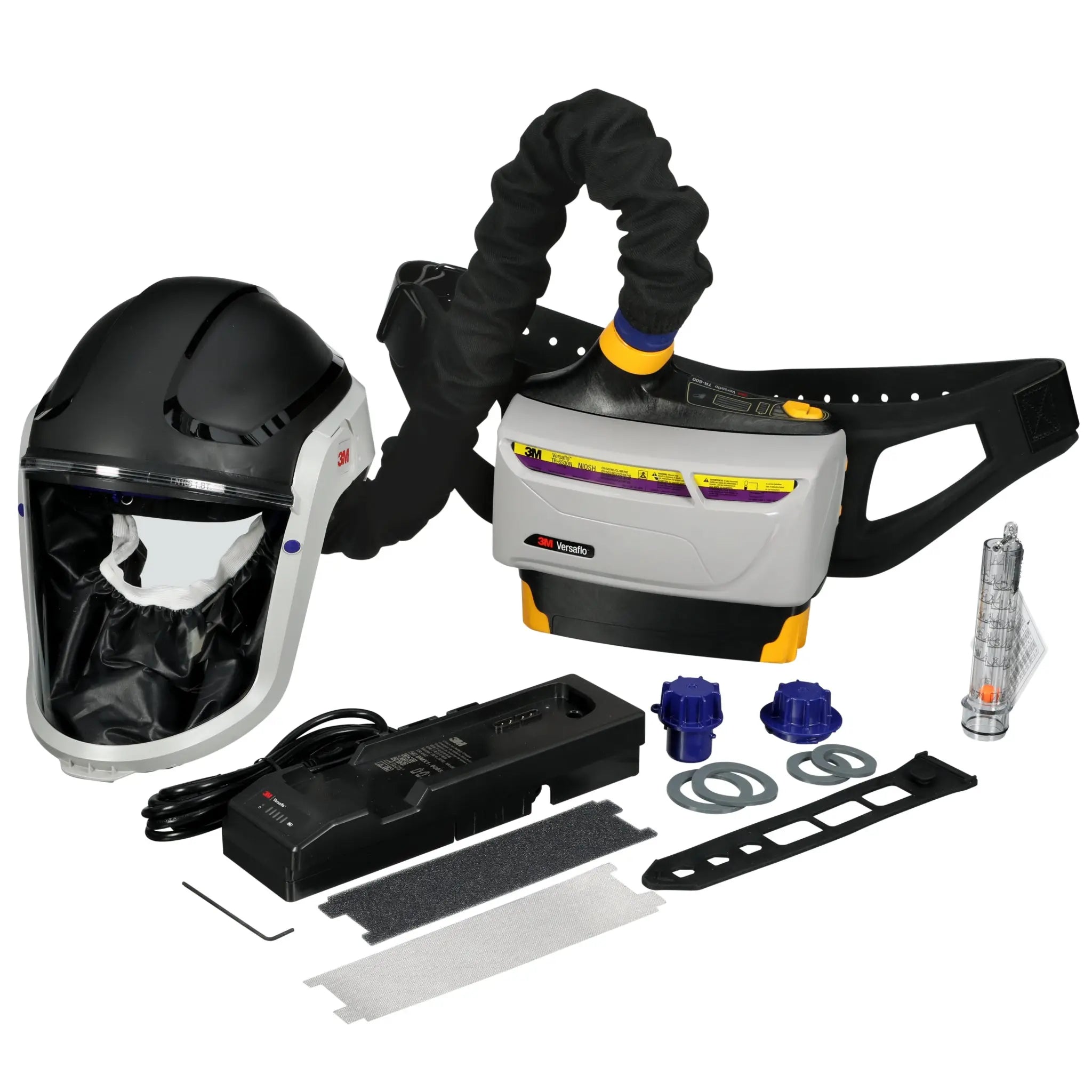 3M TR-800-HIK Versaflo Heavy Industry PAPR Kit, Intrinsically Safe, Gray, Universal, Main Image