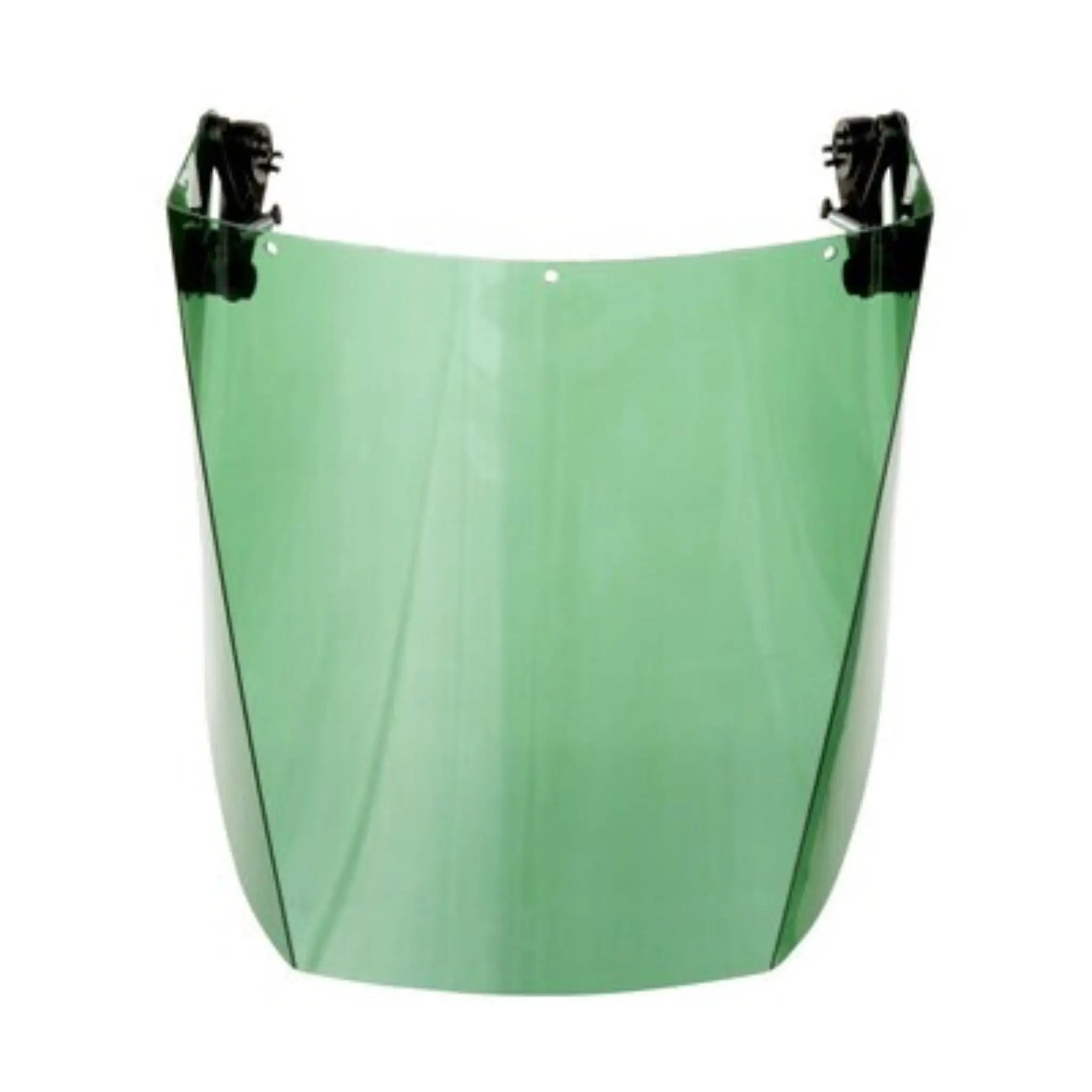 3M Green Polycarbonate Faceshield V2B-10P 10 EA-Case, Main Image