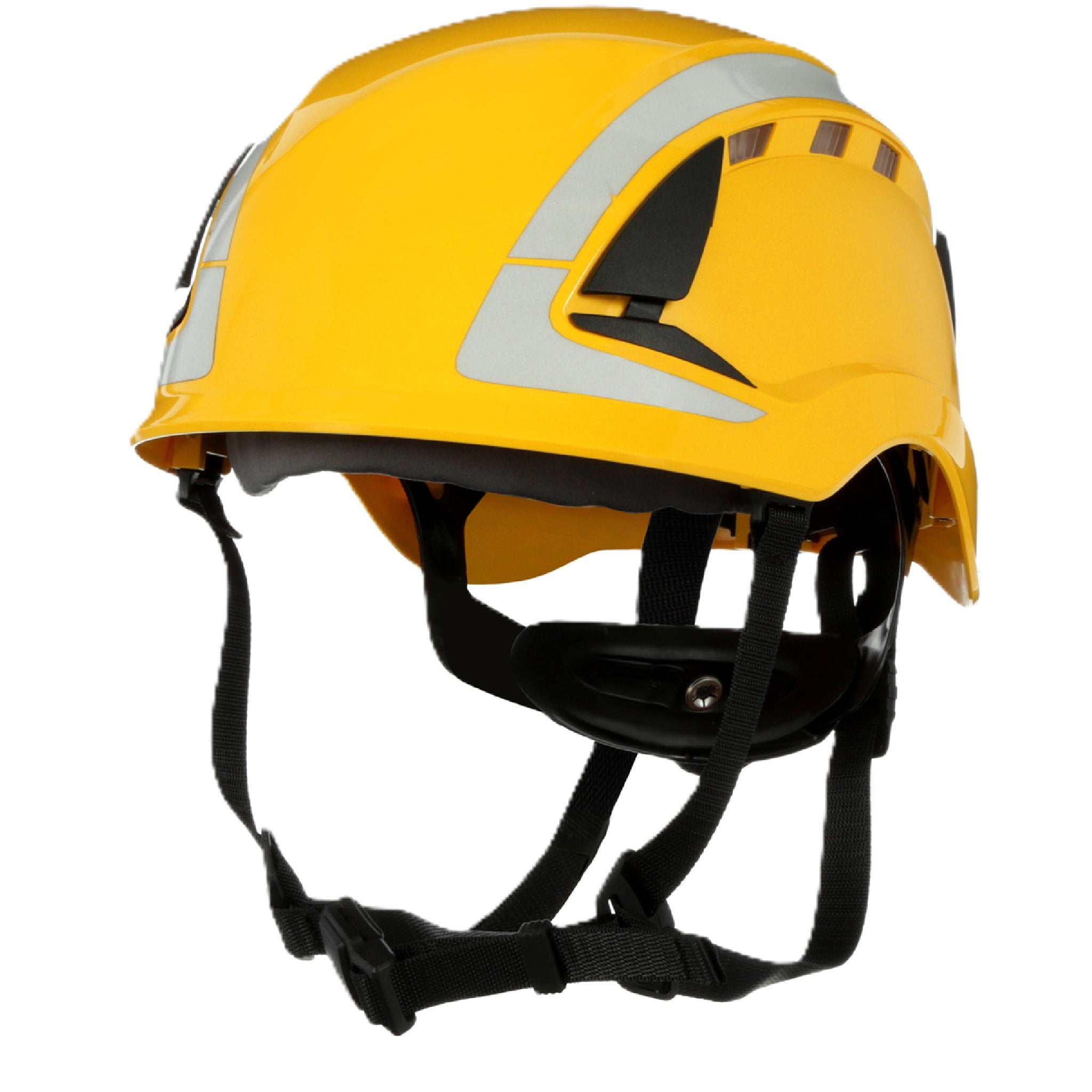 3M™ SecureFit™ Safety Helmet, X5002VX-ANSI, Yellow, vented (Case of 4)