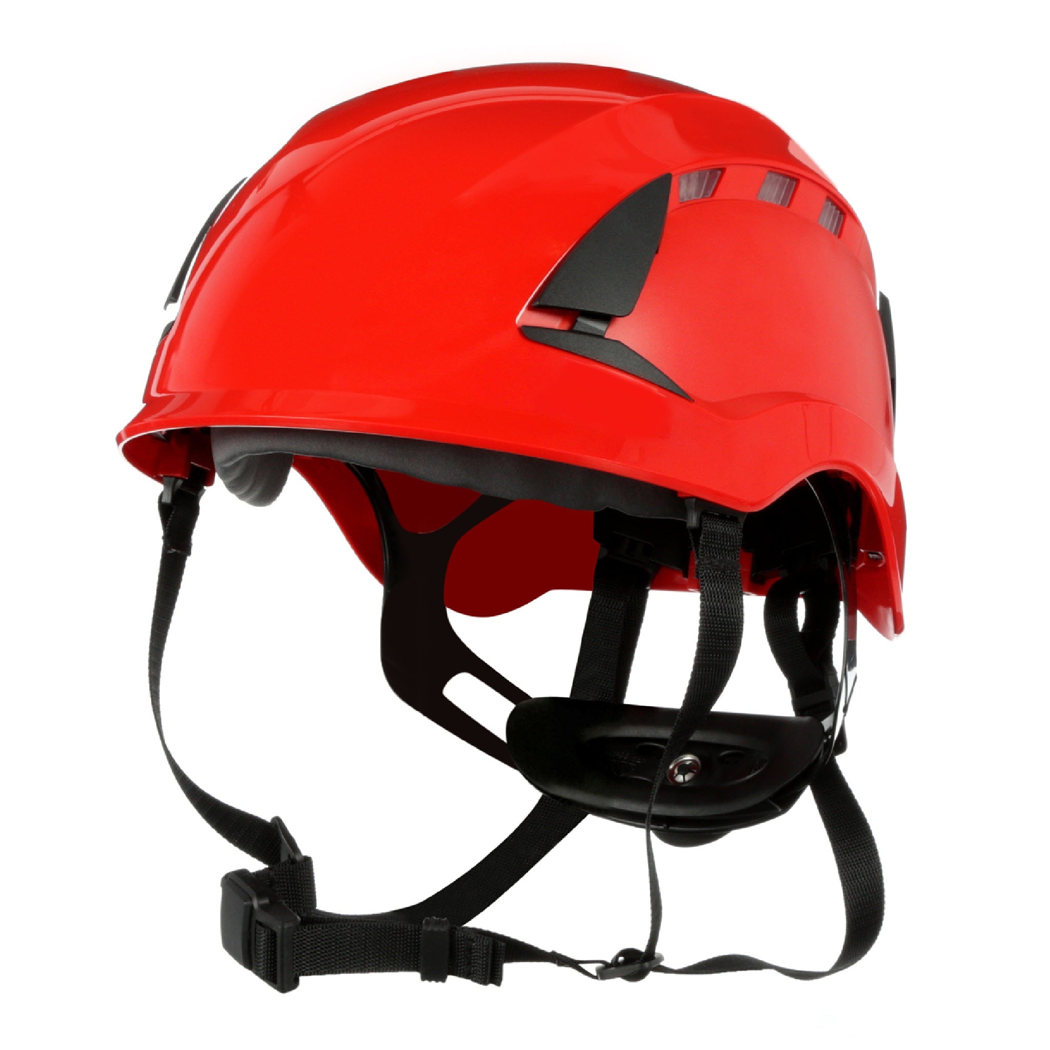 3M™ SecureFit™ Safety Helmet, X5005V-ANSI, Red, vented (Case of 10)