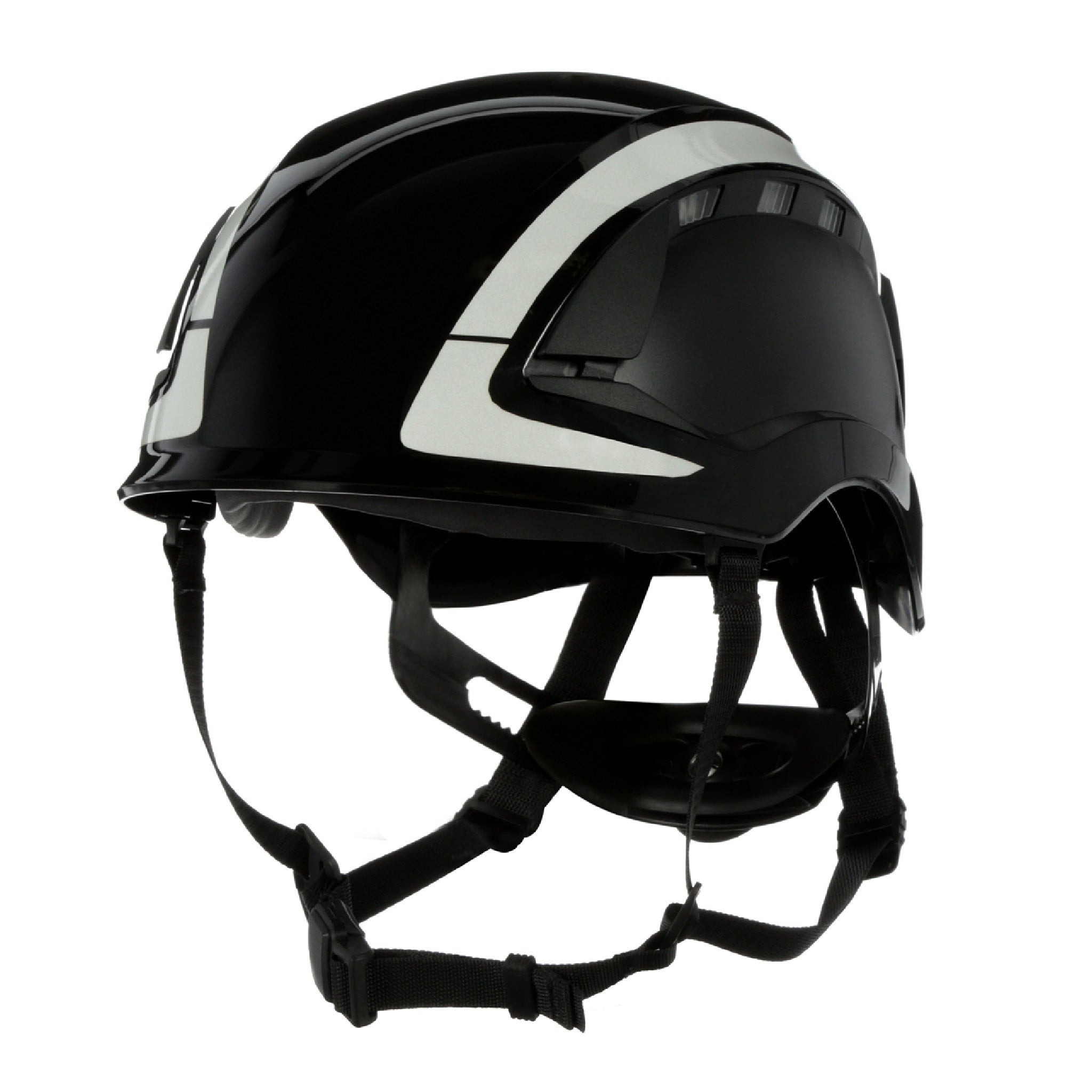 3M™ SecureFit™ Safety Helmet, X5012VX-ANSI, Black, vented (Case of 4)