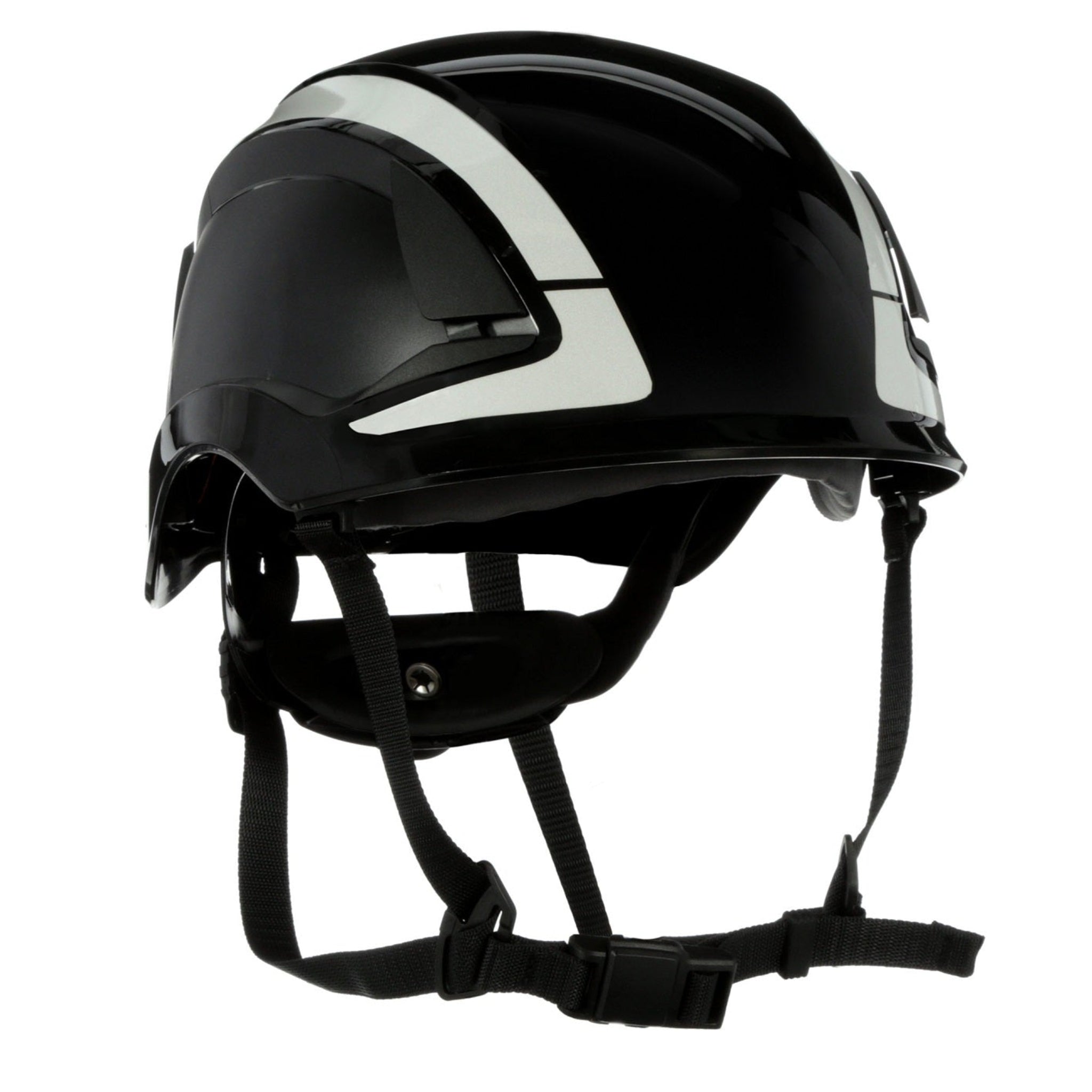 3M SecureFit 7100175560 X5012X-ANSI Safety Helmet, Black, Right Side