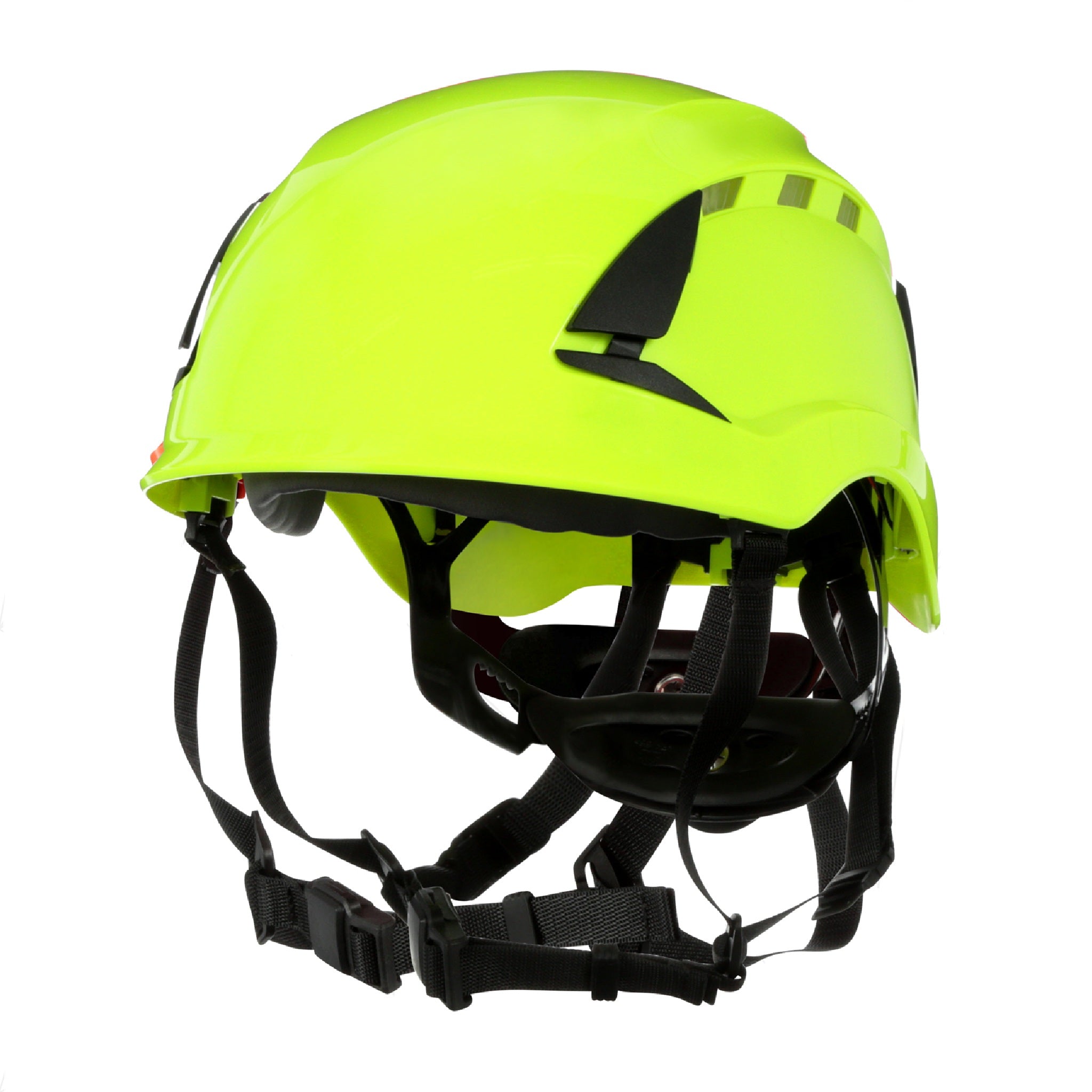 3M™ SecureFit™ Safety Helmet, X5014V-ANSI, HVGreen, vented (Case of 10)