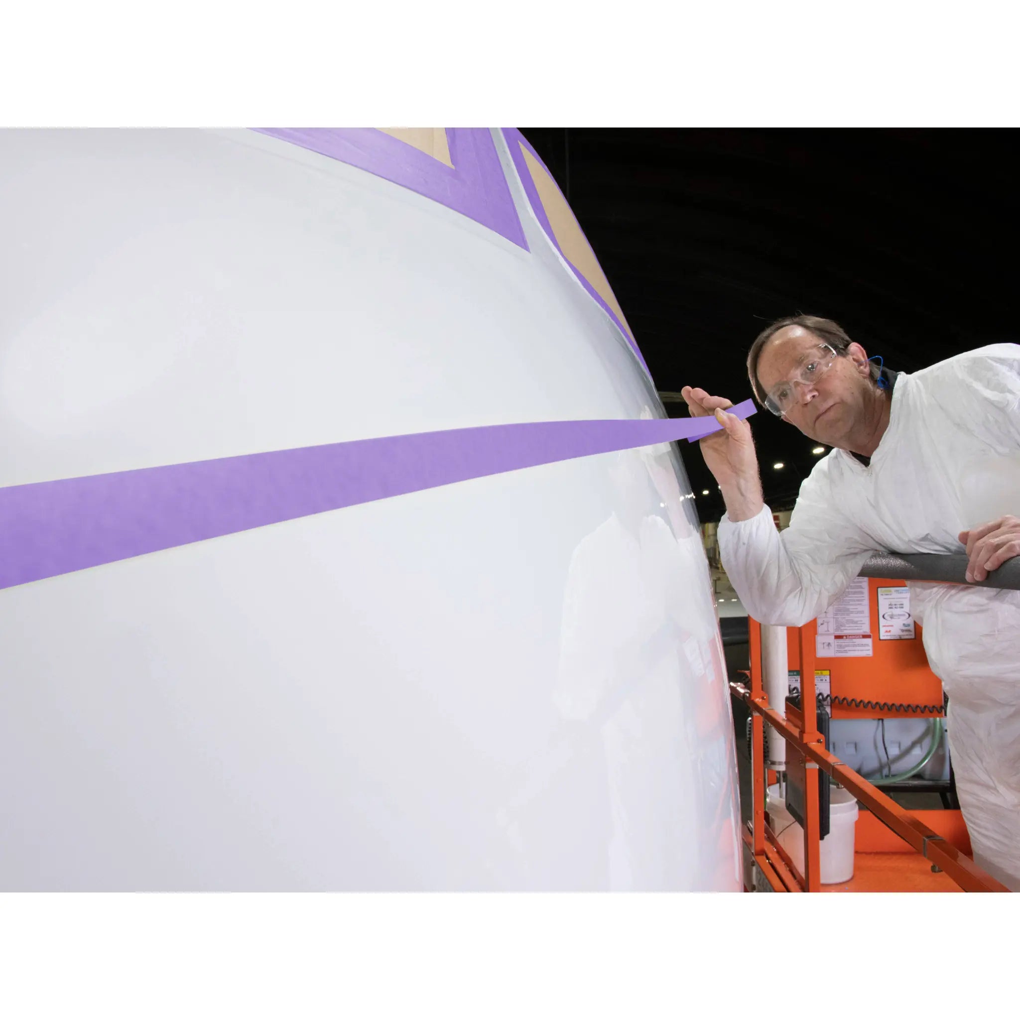 3M Specialty High Temperature Purple Masking Tape 501+ 36 mm x 55 m 6.0 mil fifth image