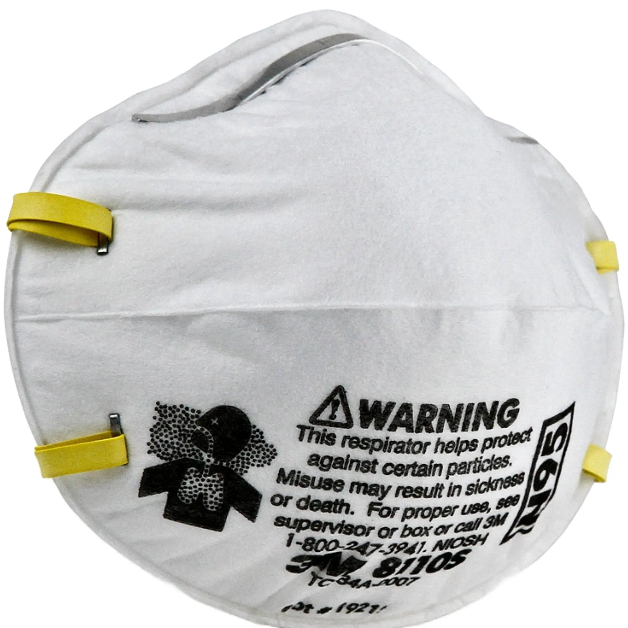 3M 8110S N95 Particulate Respirator, Small main image