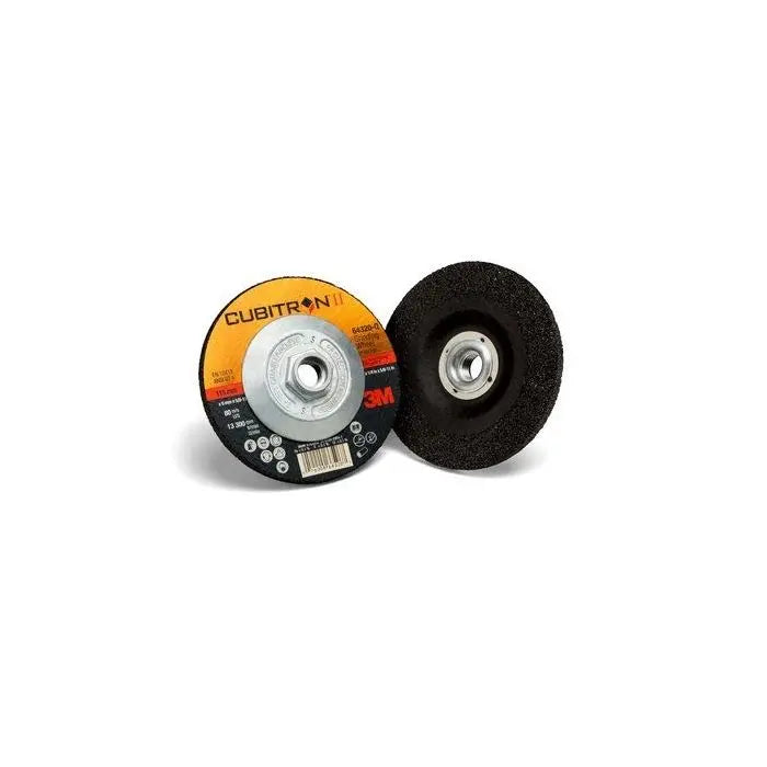 3M™ Cubitron™ II Depressed Center Grinding Wheel, (78466-Q), T27, 4-1/2 in x 1/4 in x 7/8 in, 10 per inner, 20 per case