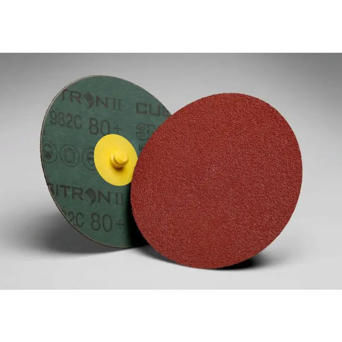 3M™ Cubitron™ II Roloc™ Fibre Disc TR 982C, 3 in 80+, 50 per inner 200 per case