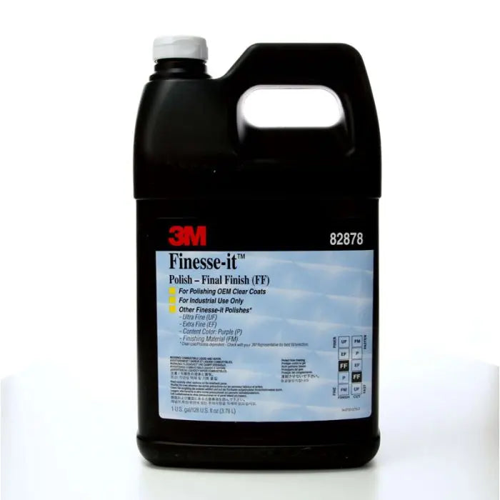 3M™ Finesse-it™ Polish - Final Finish, 82878, Gray, Easy Clean Up, Gallon, 4 per case