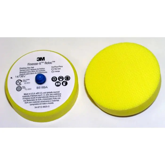 3M™ Finesse-it™ Roloc™ Finishing Disc Pad 14736V, 3 in Firm, 12 per case