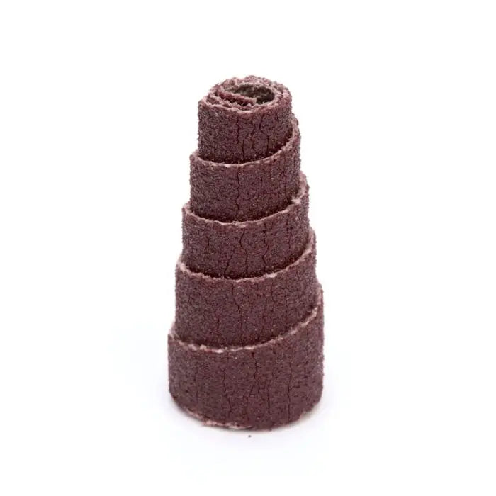 3M™ Full Tapered Cartridge Roll 341D, 1/2 in x 1 in x 1/8 in P120 X-weight, 100 per case