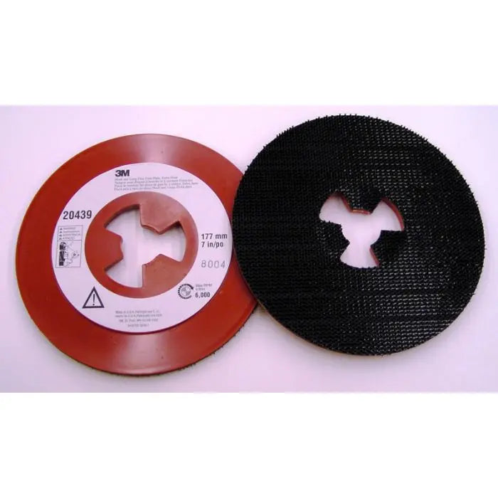 3M™ Hook and Loop Disc Face Plate, 20439, 7 in Extra Hard, 10 per case