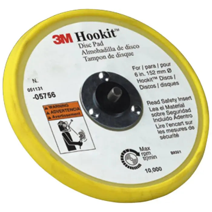 3M™ Hookit™ Low Profile Disc Pad, 05756, 6 Inch, 10 per case
