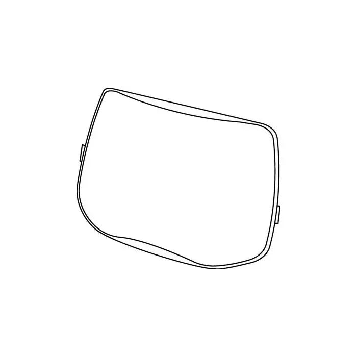 3M™ Speedglas™ Outside Protection Plate 9100 06-0200-52, Scratch Resistant 10 EA/Case