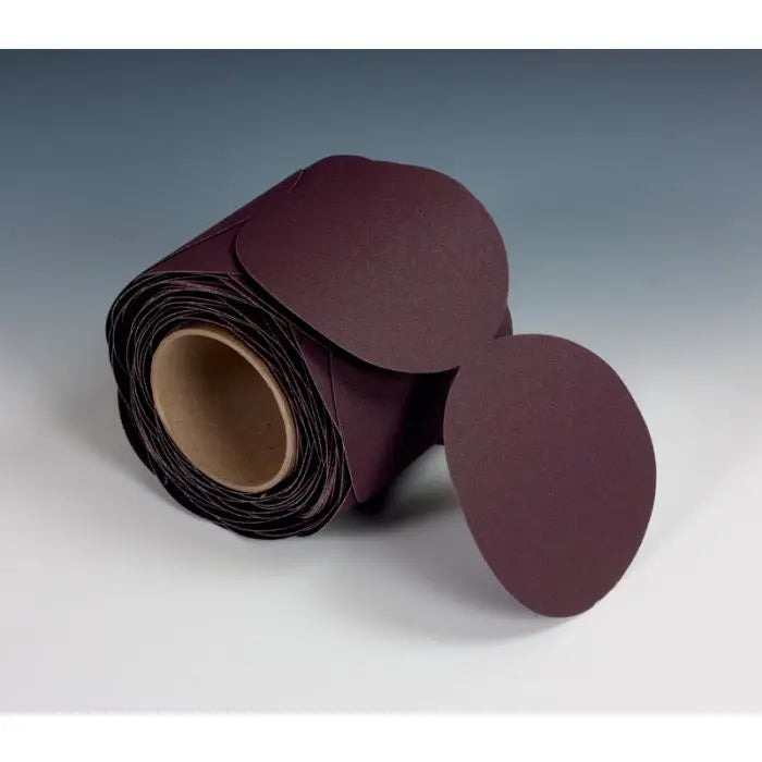 3M™ Stikit™ Cloth Disc Roll 341D, 5 in x NH, P180 X-weight, 100 discs per roll, 4 rolls per case