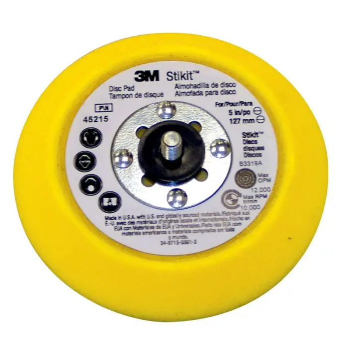 3M™ Stikit™ Disc Pad 45215, 5 in x 3/4 in x 5/16-24 External, 10 per case