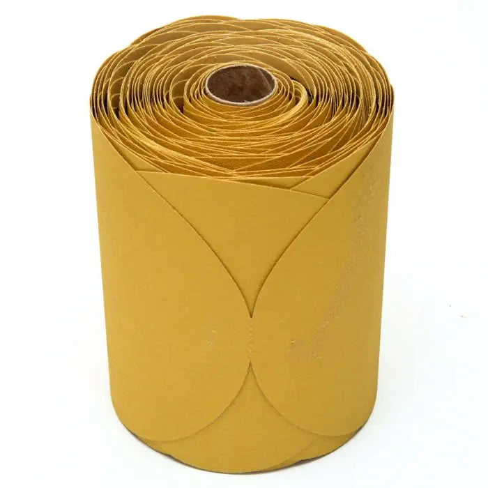 3M™ Stikit™ Gold Disc Roll, 01440, 6 in, P150, 175 discs per roll, 6 rolls per case
