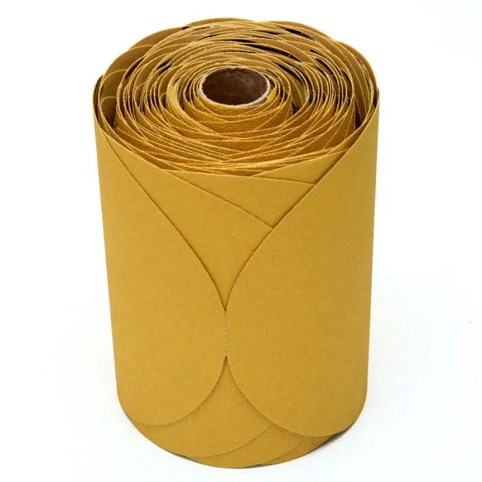 3M™ Stikit™ Gold Disc Roll, 01442, 6 in, P100, 125 discs per roll, 10 rolls per case
