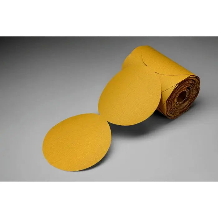 3M™ Stikit™ Gold Film Disc Roll 255L, 5 in x NH P500, 125 discs per roll 4 rolls per case