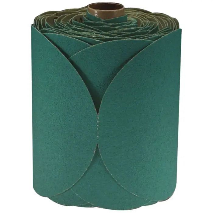 3M™ Stikit™ Green Disc Roll, 01501, 5 in, 80, 100 discs per roll, 10 rolls per case