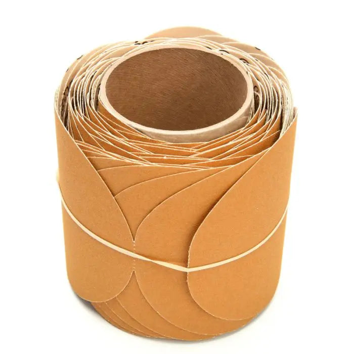 3M™ Stikit™ Paper Disc Roll 363I, 5 in x NH P150 F-weight, 100 discs per roll 4 rolls per case