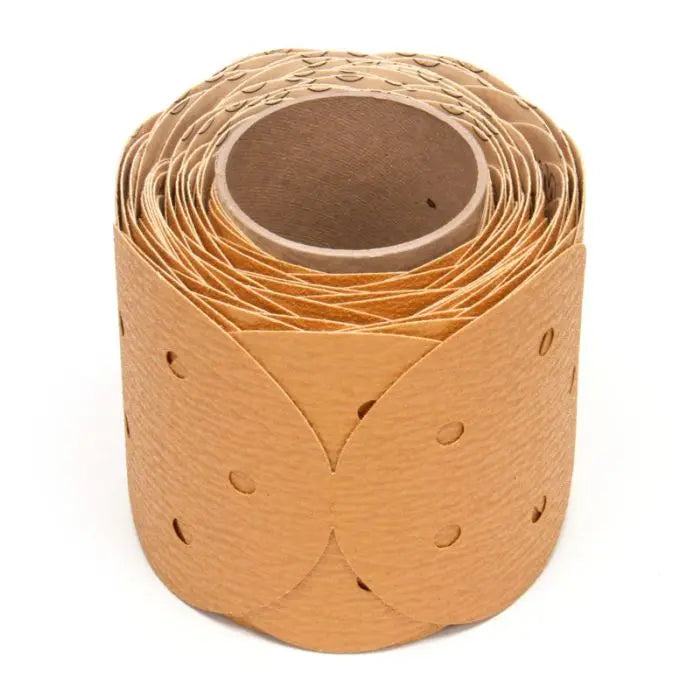 3M™ Stikit™ Paper Disc Roll 363I, 5 in x NH, 5 Hole, 80 F-weight, D/F, Die 500FH, 100 discs per roll 4 rolls per case