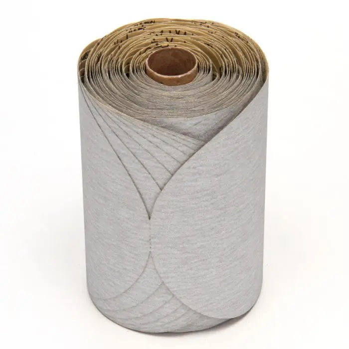 3M™ Stikit™ Paper Disc Roll 426U, 6 in x NH 180 A-weight, 175 discs per roll 6 rolls per case