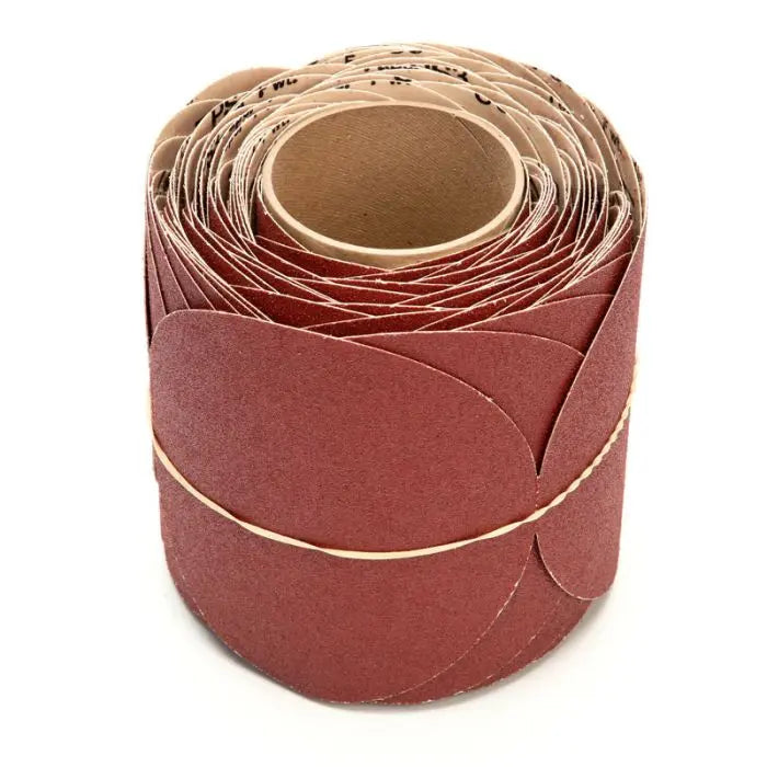 3M™ Stikit™ Paper Disc Roll 763U, 6 in x NH 80 F-weight, 100 discs per roll 4 rolls per case