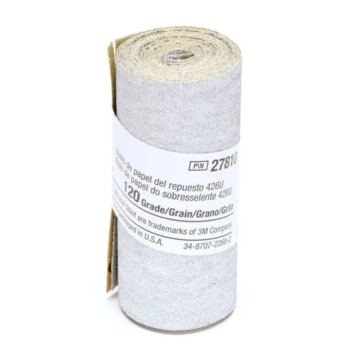 3M™ Stikit™ Paper Refill Roll 426U, 2-1/2 in x 70 in 120 A-weight, 10 per inner 50 per case