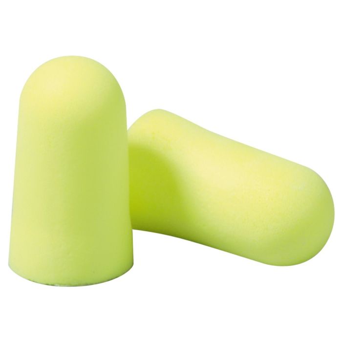 3M™ E-A-Rsoft™ Yellow Neons™ Uncorded Earplugs 312-1251, in Poly Bag (Box of 200)