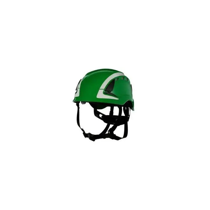 3M™ SecureFit™ Safety Helmet, X5004VX-ANSI,  Green, vented (Case of 4)