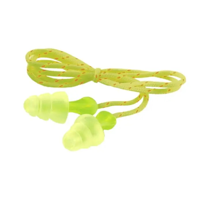 3M™ Tri-Flange™ Cloth Corded Earplugs P3001, Case of 400 Pair