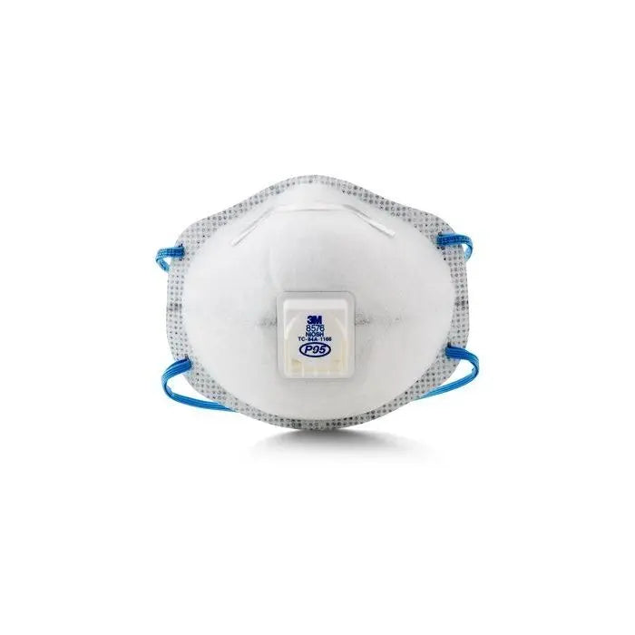 3M 8576 P95 Particulate Respirator with Nuisance Level Acid Gas Relief, Box of 10