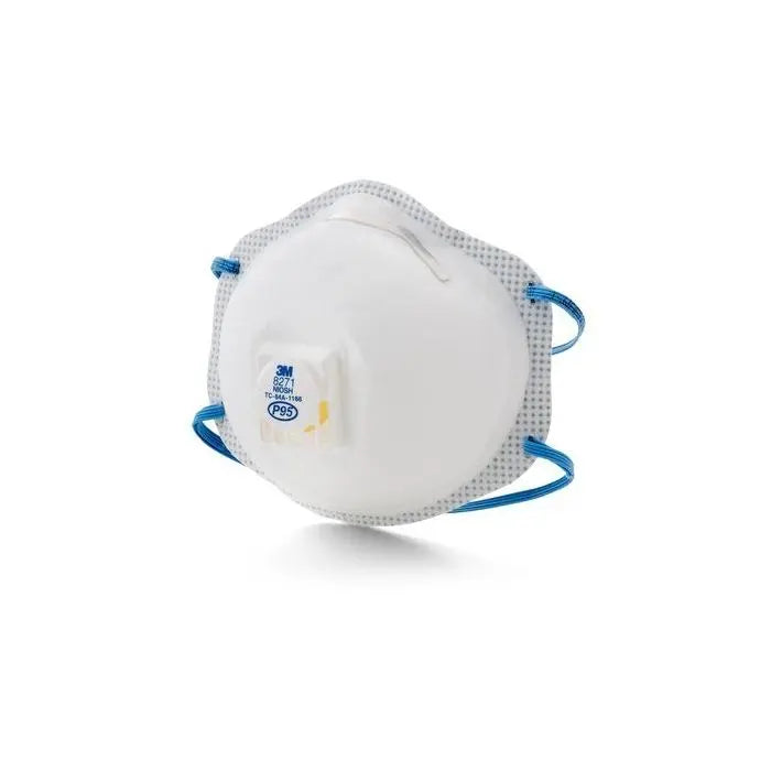 3M 8576 P95 Particulate Respirator with Nuisance Level Acid Gas Relief, Box of 10
