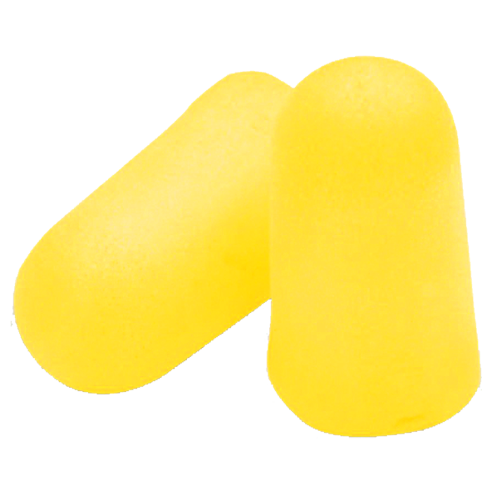 3M E-A-Rsoft Yellow Neons 312-1250 Uncorded Earplugs (200 Pair)