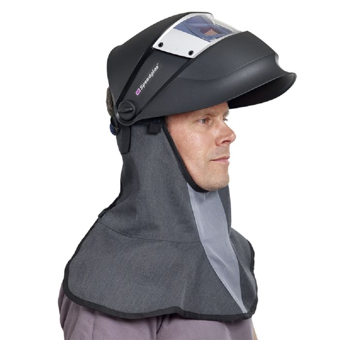 3M Speedglas 27-0099-85 Throat and Neck Coverage, Helmet not Included, Black, One Size, 1 Each