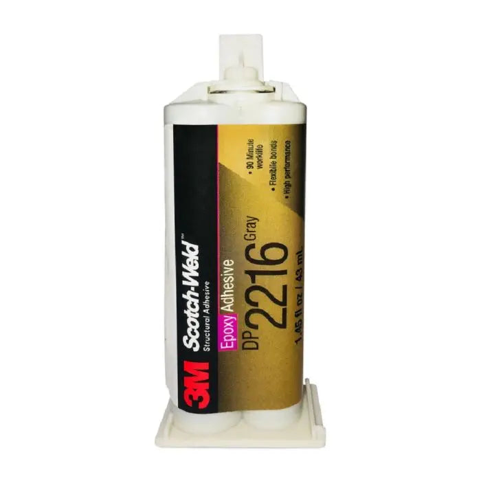 3M DP2216 Scotch-Weld Epoxy Adhesive, Gray, 41.5 mL, Case of 12