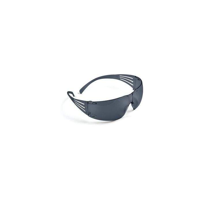 3M SF202AF SecureFit Protective Eyewear, Gray Lens, Case of 20