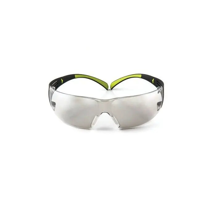 3M SF410AS SecureFit Protective Eyewear, Indoor/Outdoor Mirror Lens, Case of 20