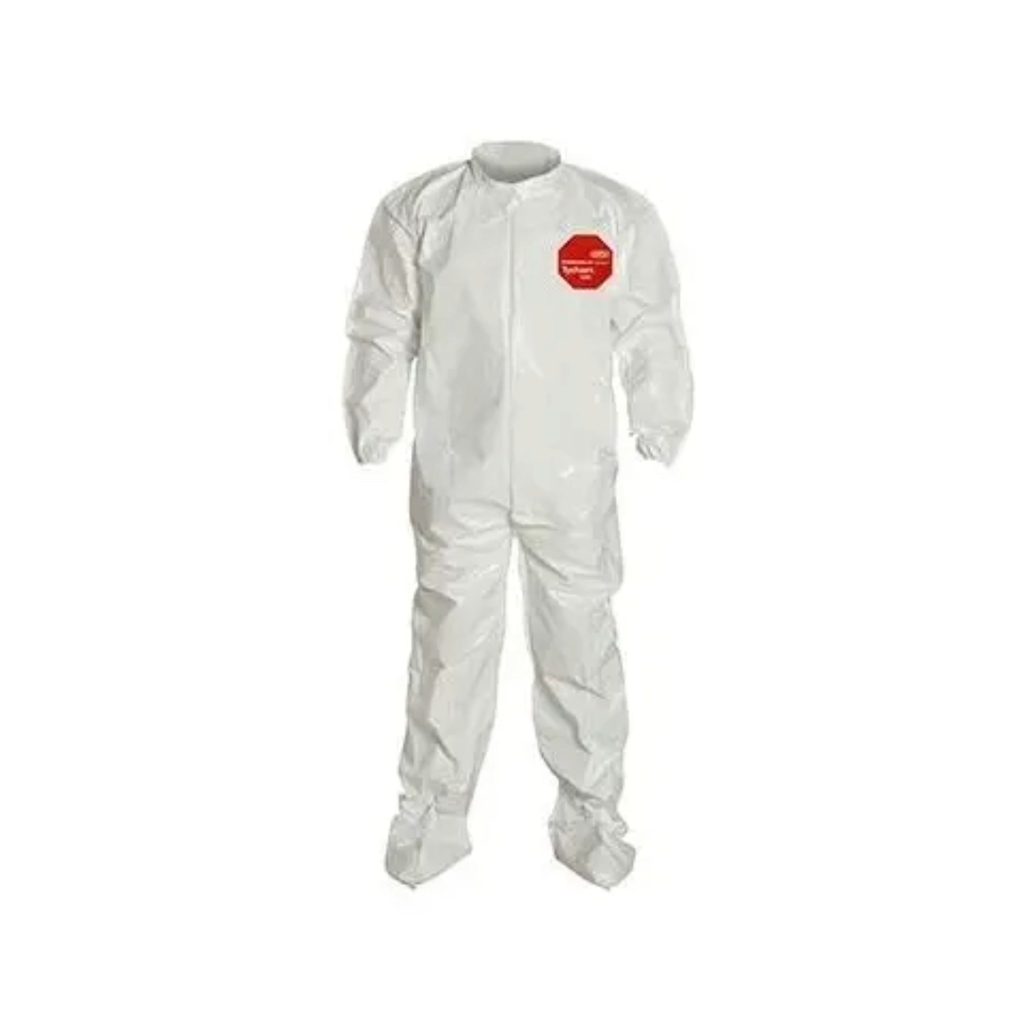 DuPont Tychem 4000 SL121TWHXL000400 Coverall, White, X-Large, Case of 4