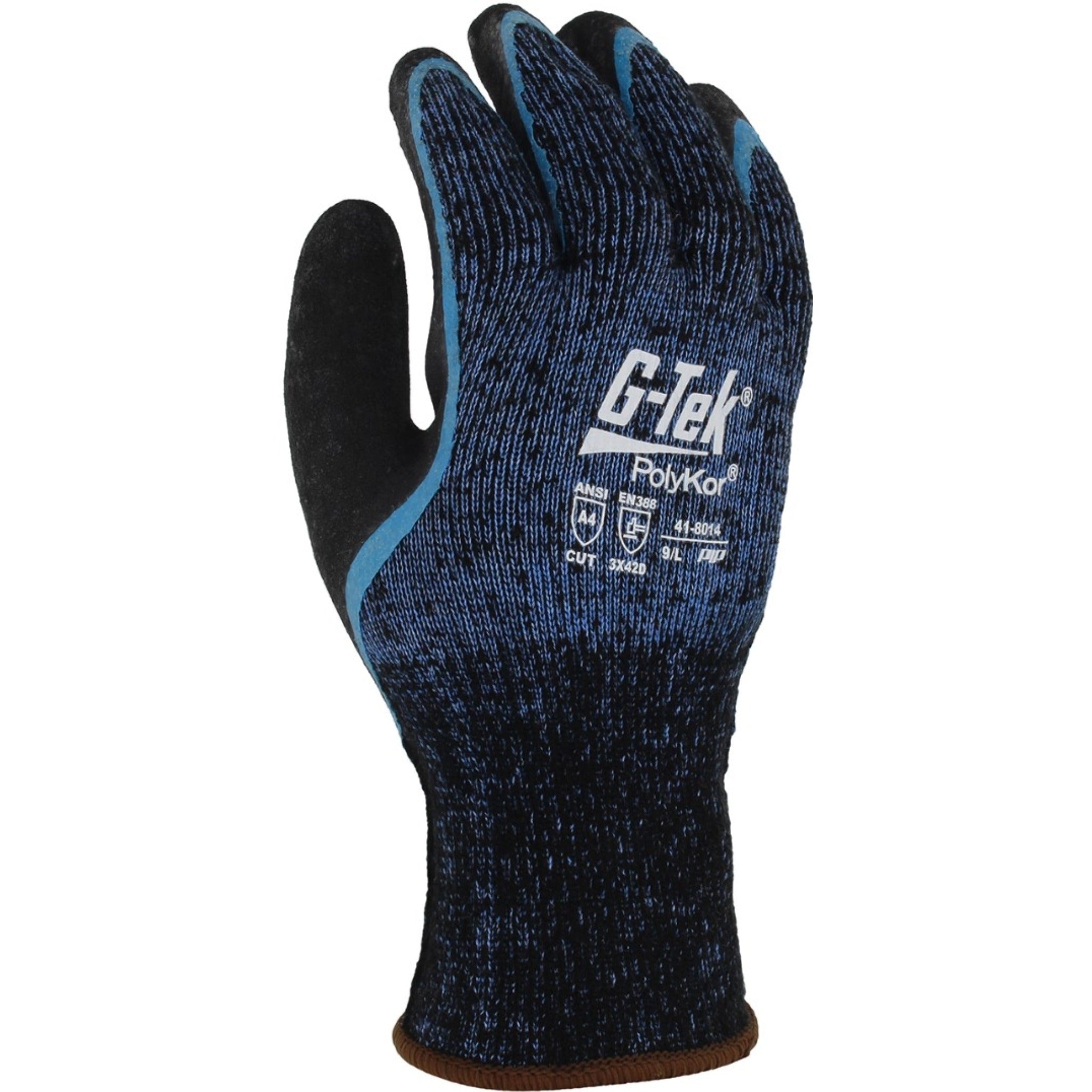 PIP G-Tek PolyKor 41-8014 Seamless Knit PolyKor Acrylic Blend Work Glove_Back_Image