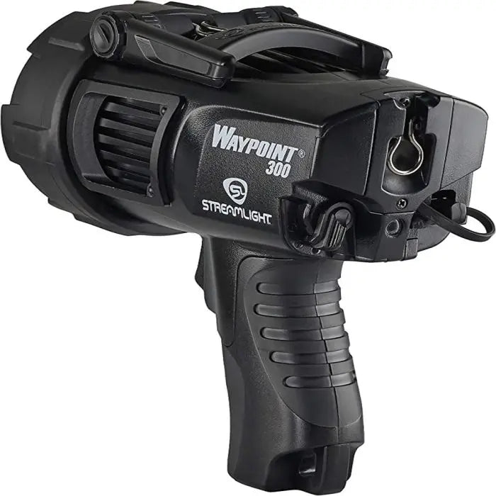Streamlight Waypoint 300 44911 Rechargeable Pistol Grip Spotlight For Long Range Targeting, Black, One Size, 1 Each