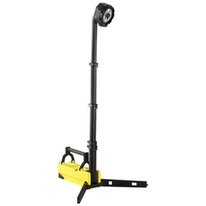 Streamlight Portable Scene Light 45670 Collapsible Flood Light With 120V AC 12V DC Power Cord, Yellow, One Size, 1 Each