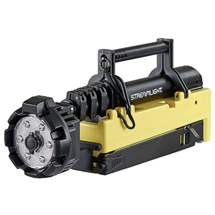 Streamlight Portable Scene Light 45670 Collapsible Flood Light With 120V AC 12V DC Power Cord, Yellow, One Size, 1 Each
