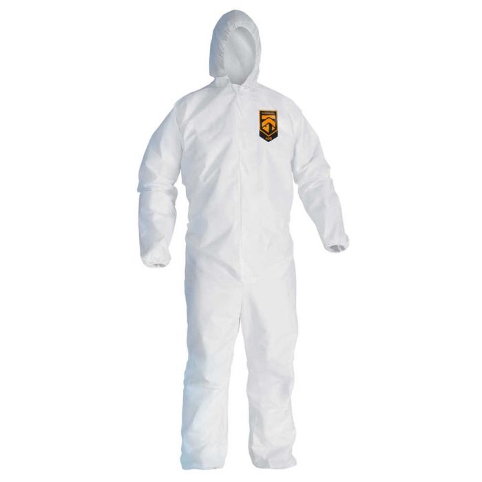 Kimberly Clark 46114 Kleenguard A30 Breathable Splash & Particle Protection Coveralls 25/Case XL
