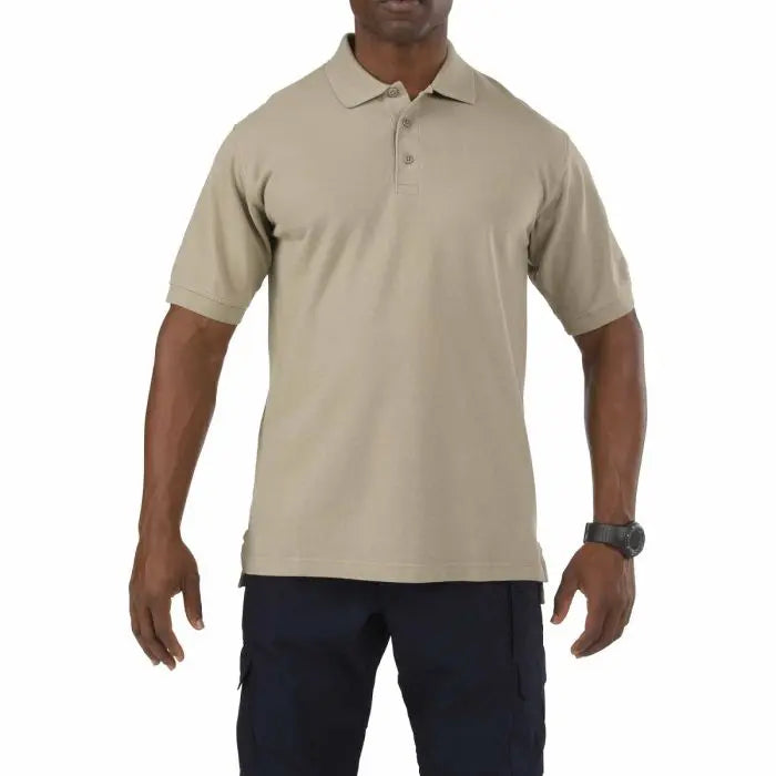 5.11 Tactical 41060 Professional Polo, Tall Fit, Silver Tan, 1 Each